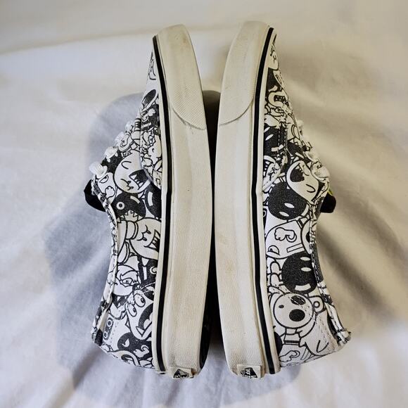 Vans Nintendo Super Mario Bros Villains Game Over Sneakers W7 M5.5 Canvas Skate - Picture 6 of 15